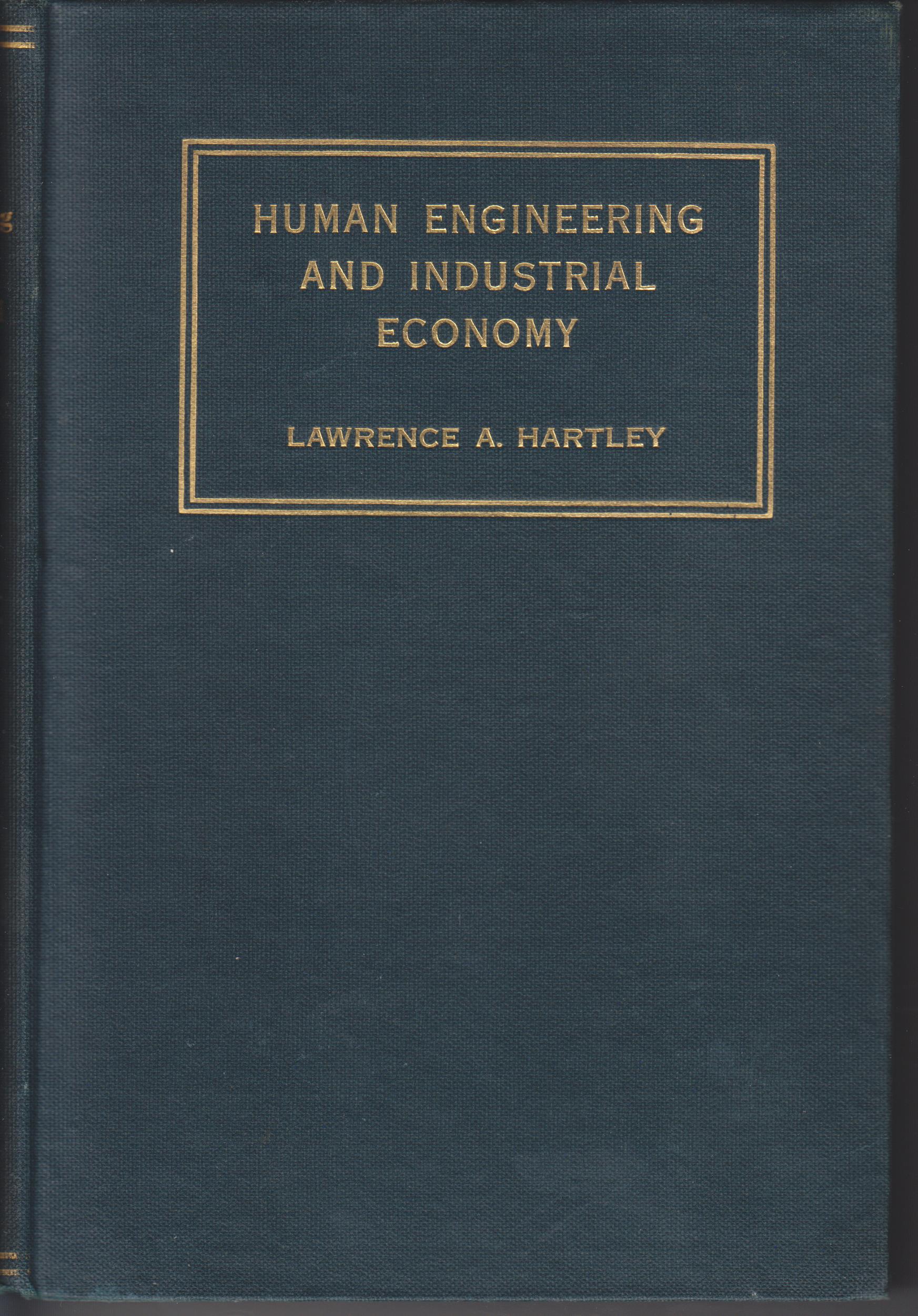 Image for Human Engineering and Industrial Economy