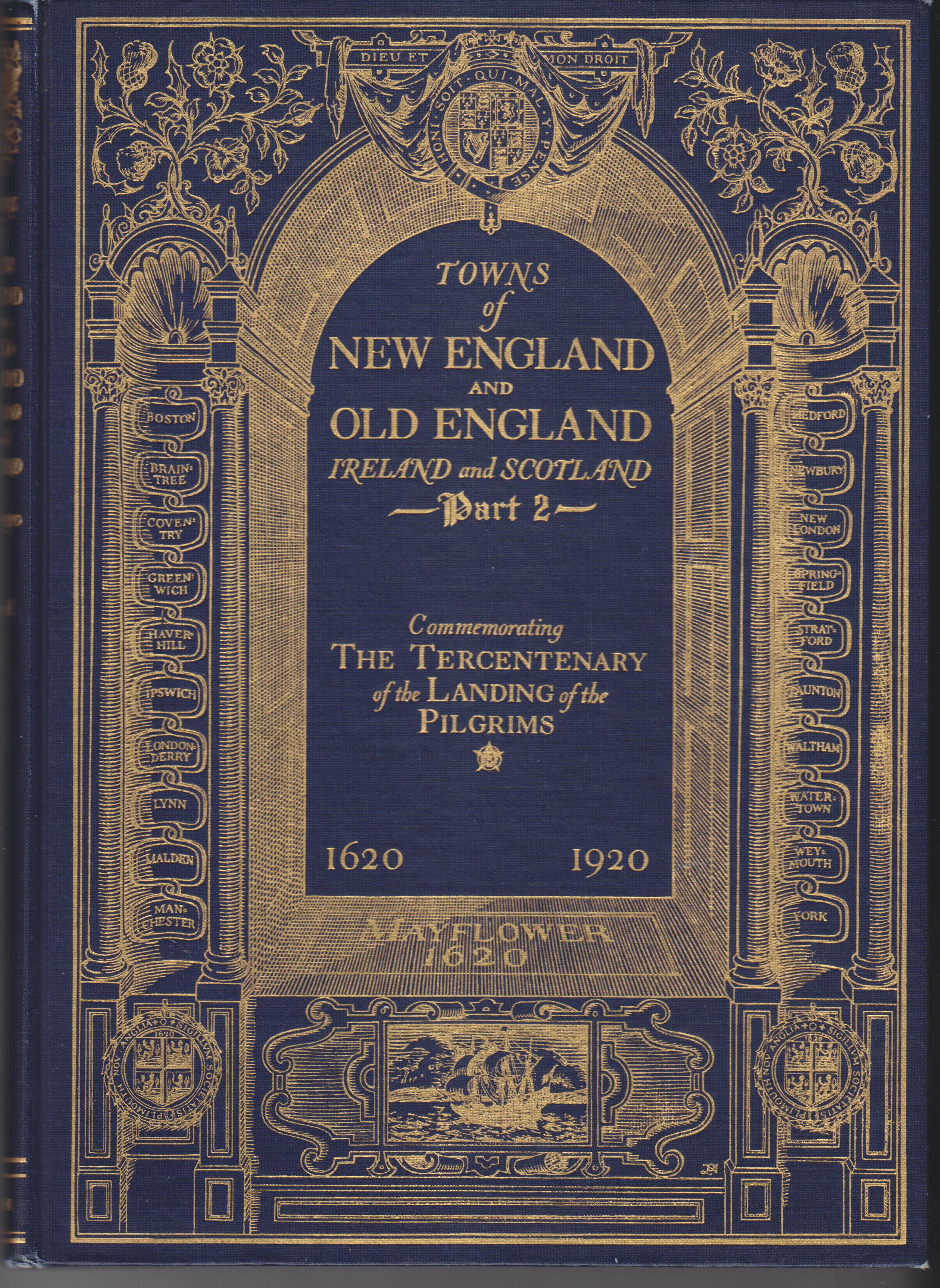 Image for Towns of New England and Old England, Ireland and Scotland
