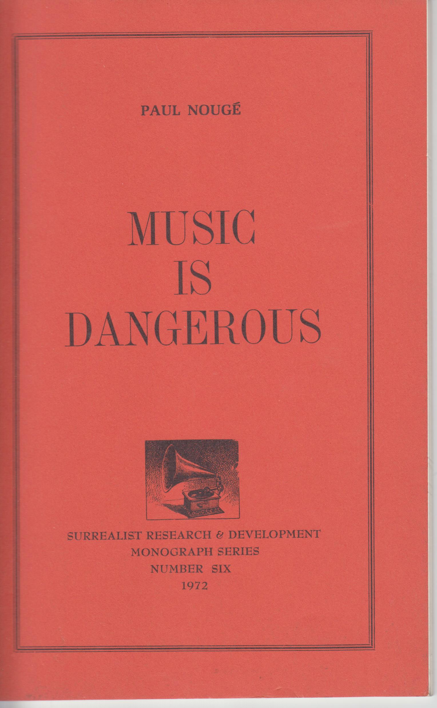 Image for Music Is Dangerous
