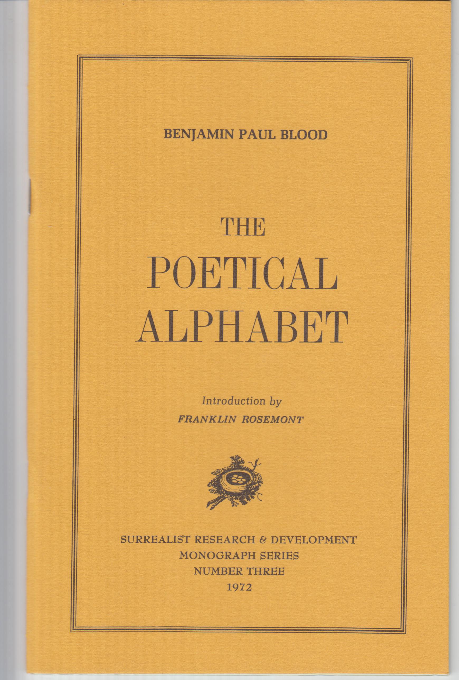 Image for The Poetical Alphabet