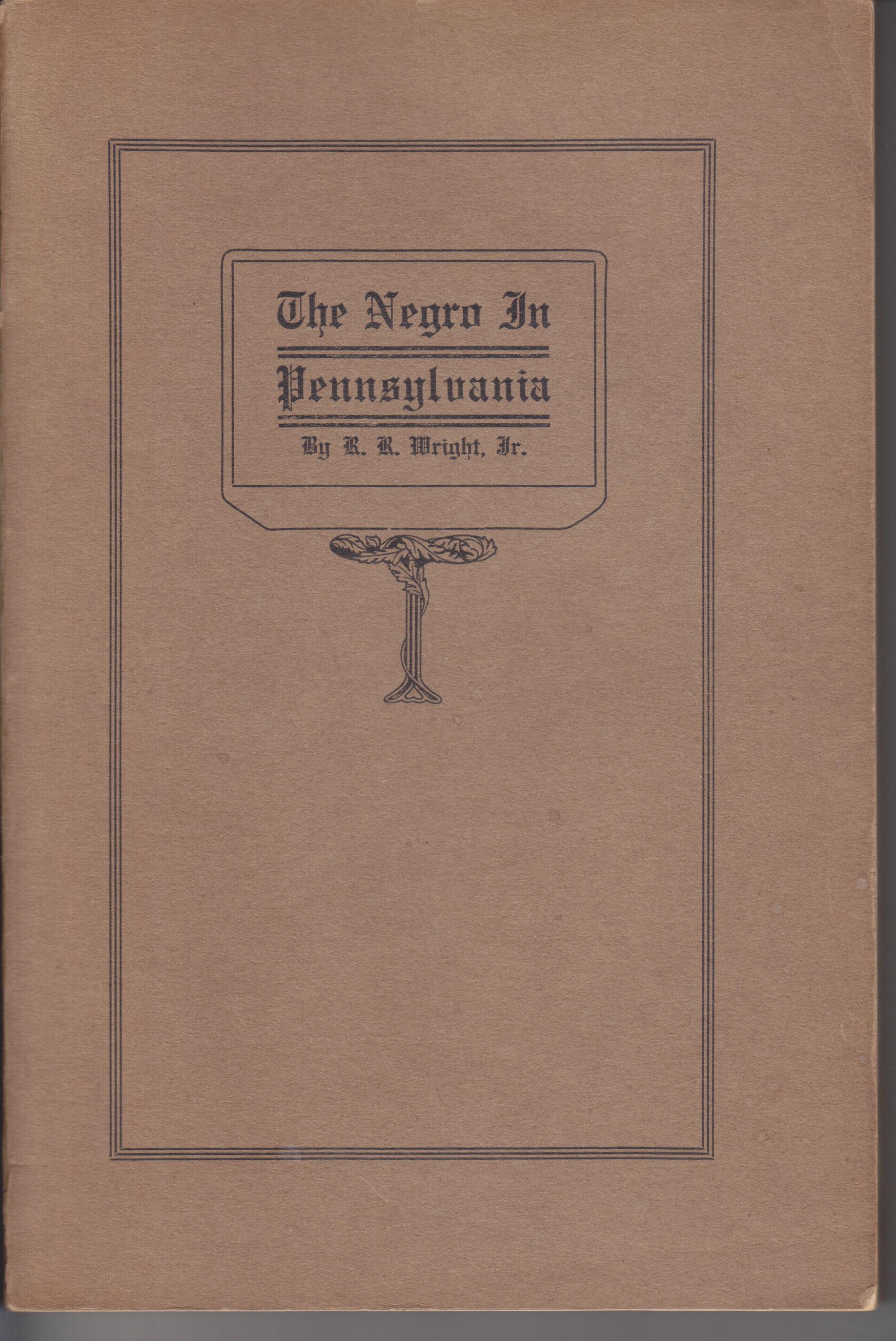 Image for The Negro in Pennsylvania. A Study in Economic History