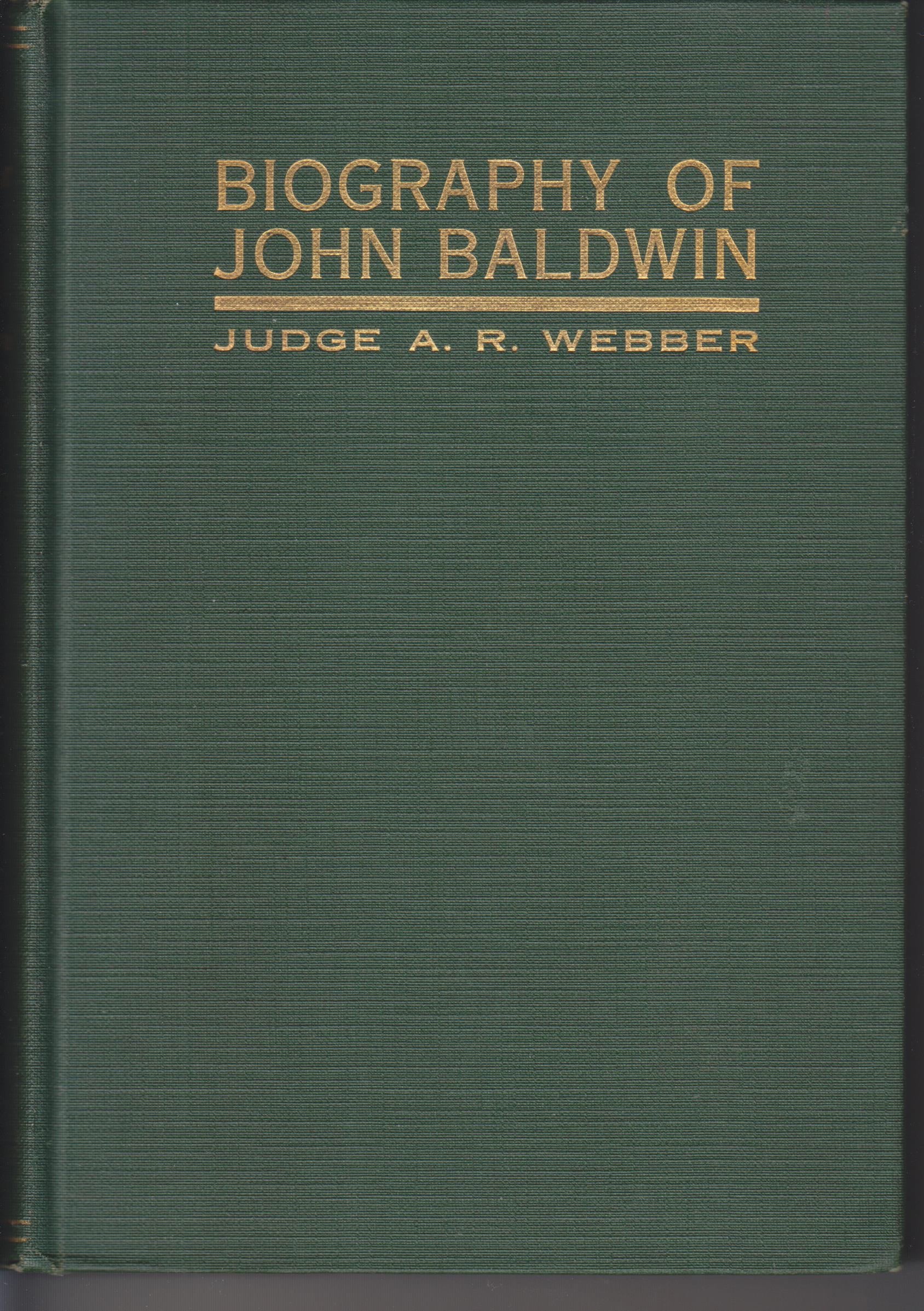 Image for Life of John Baldwin, Sr. of Berea, Ohio