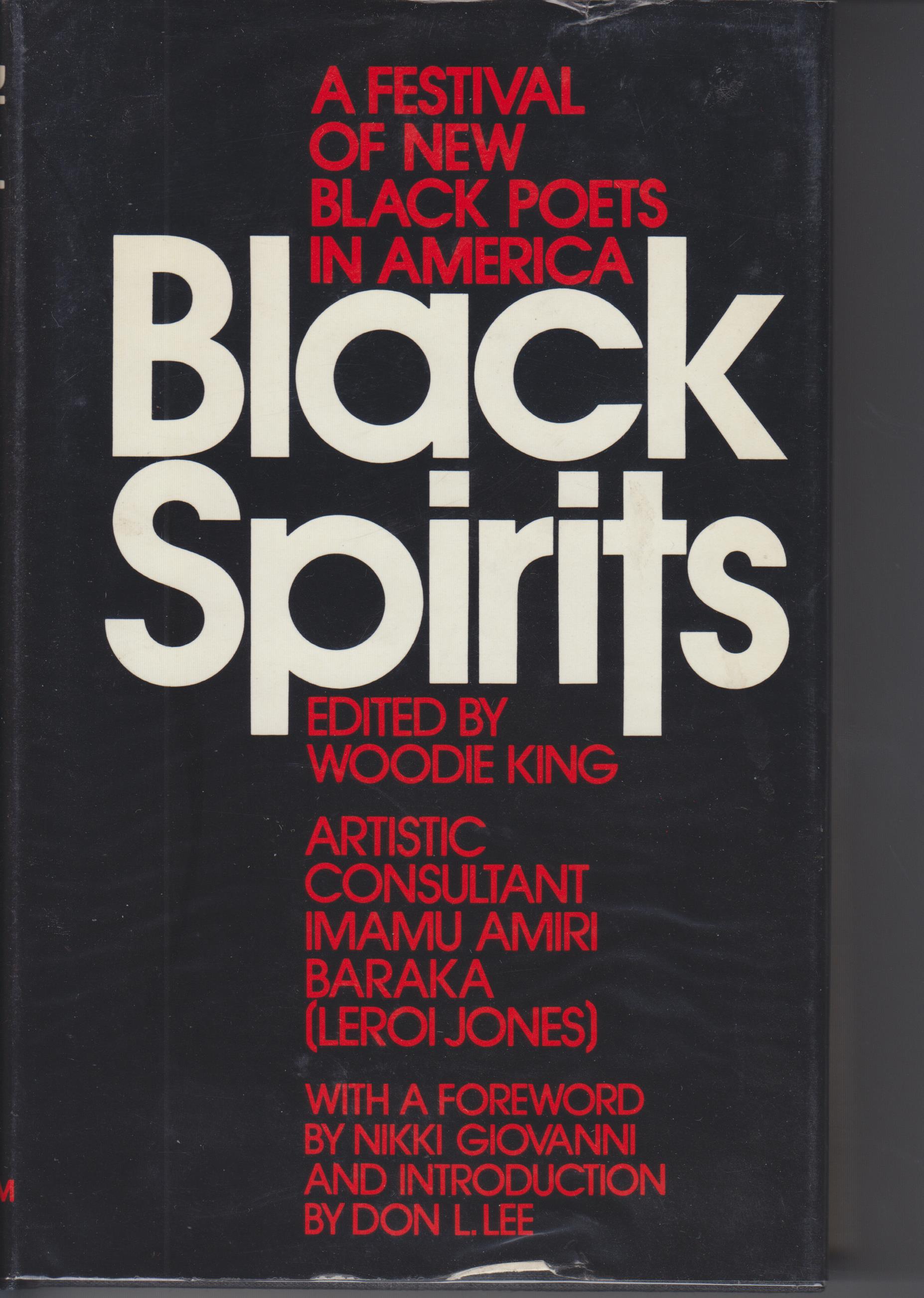 Image for Black Spirits. A Festival of New Black Poets in America