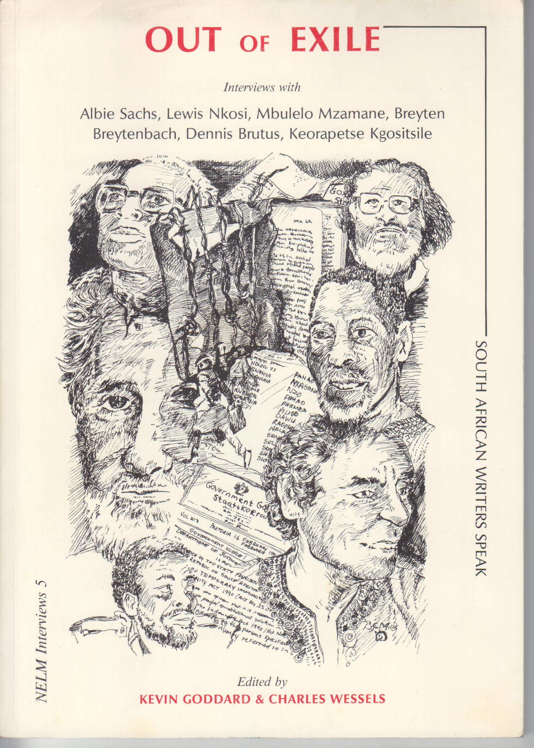 Image for Out of Exile: South African Writers Speak