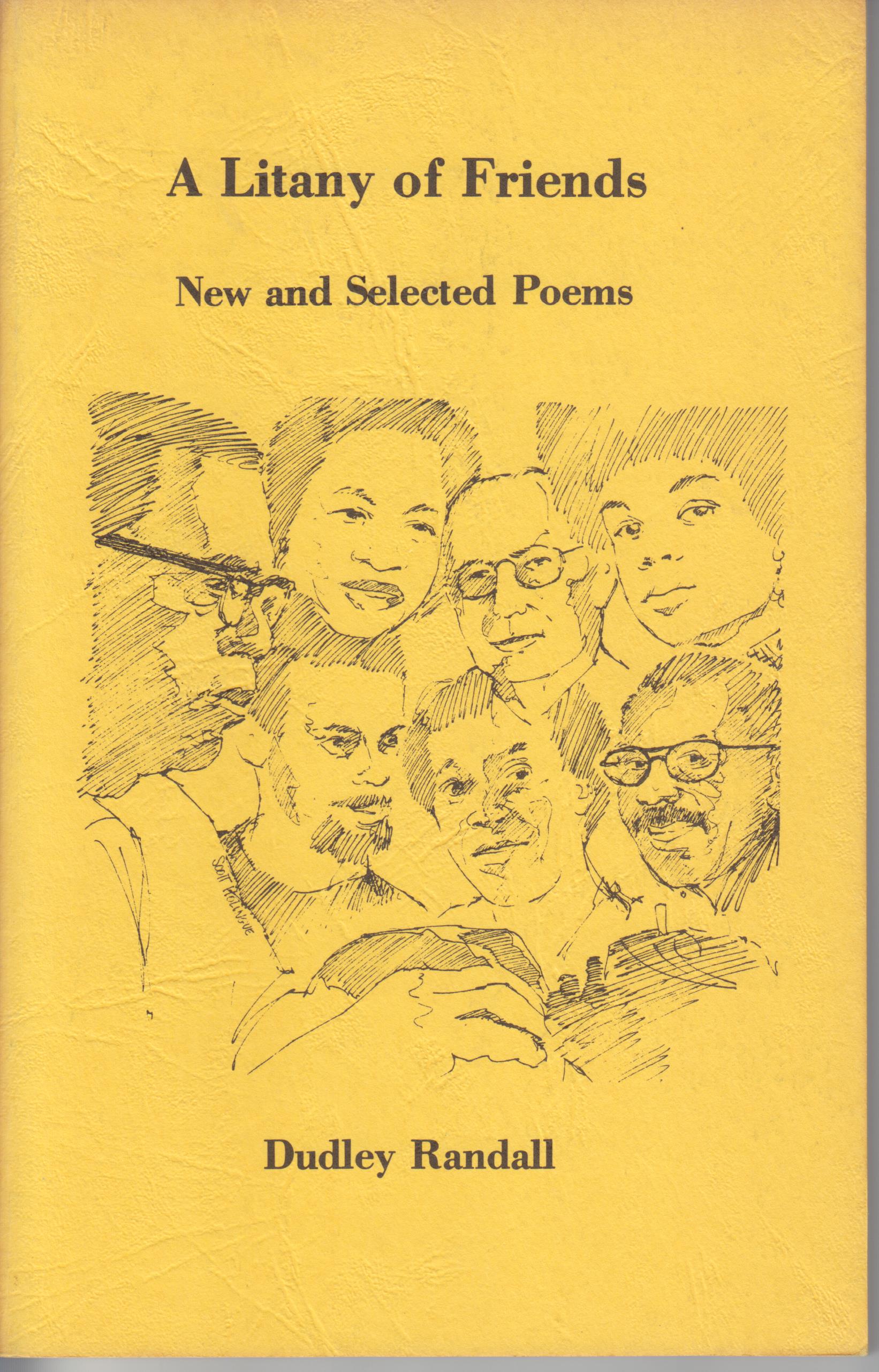 Image for A Litany of Friends. New and Selected Poems