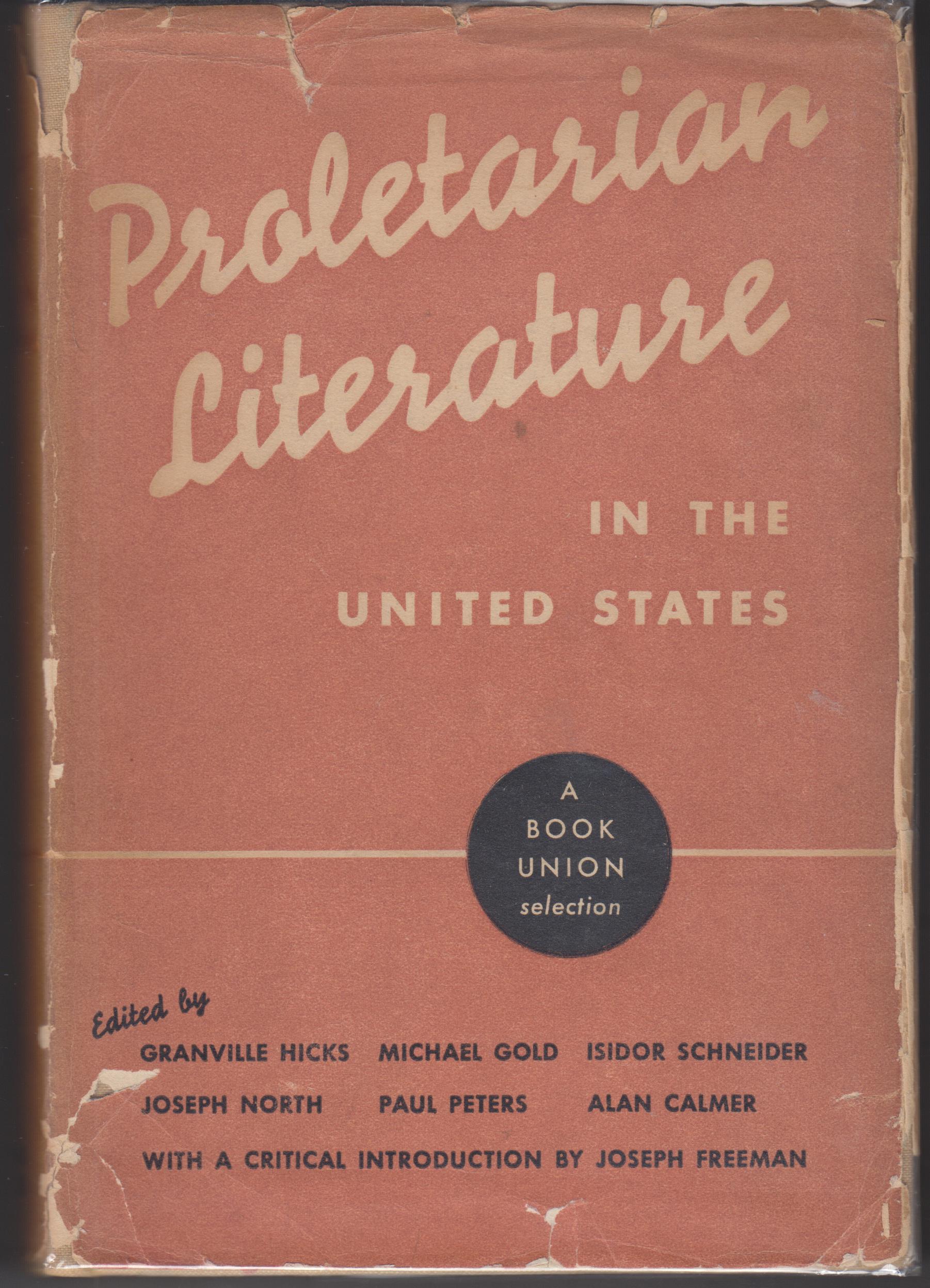 Image for Proletarian Literature in the United States