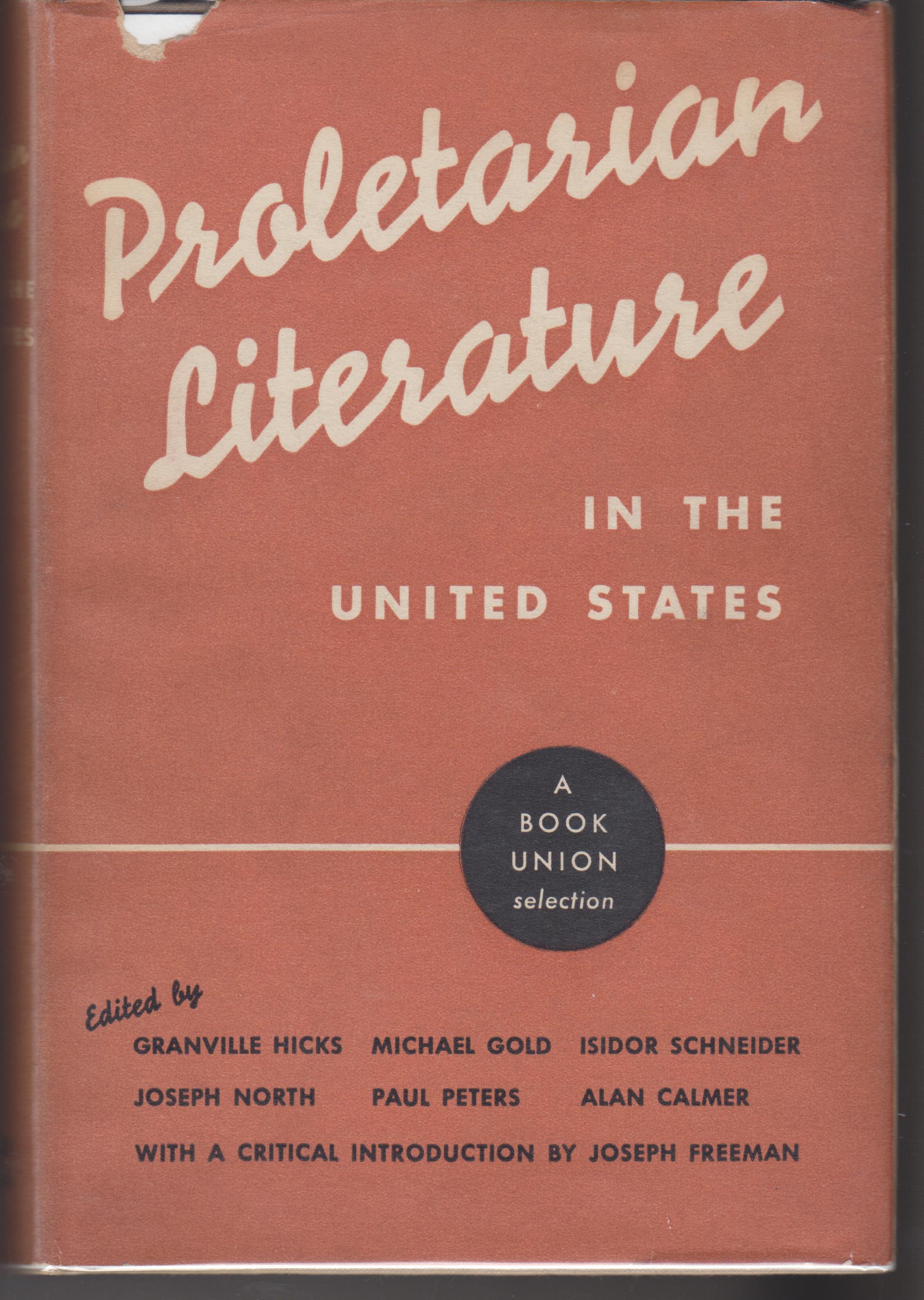 Image for Proletarian Literature in the United States