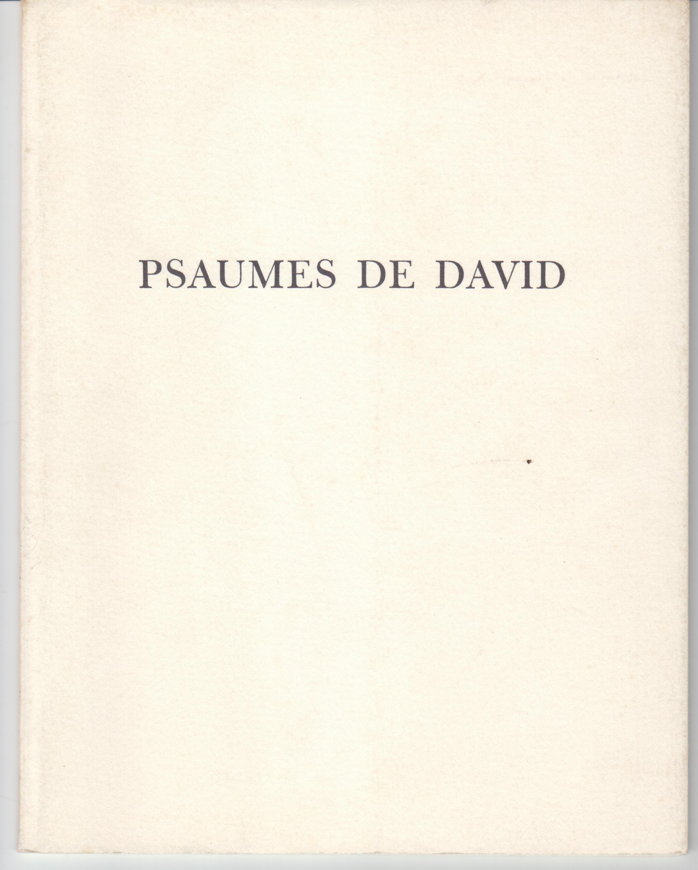 Image for Psaumes de David